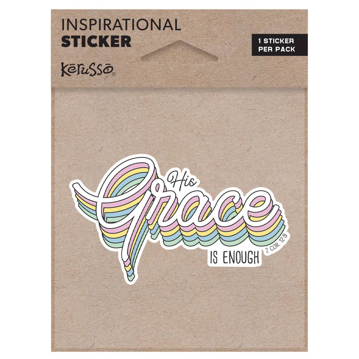 His Grace Sticker