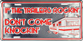 Don't Come Knockin - License Plate