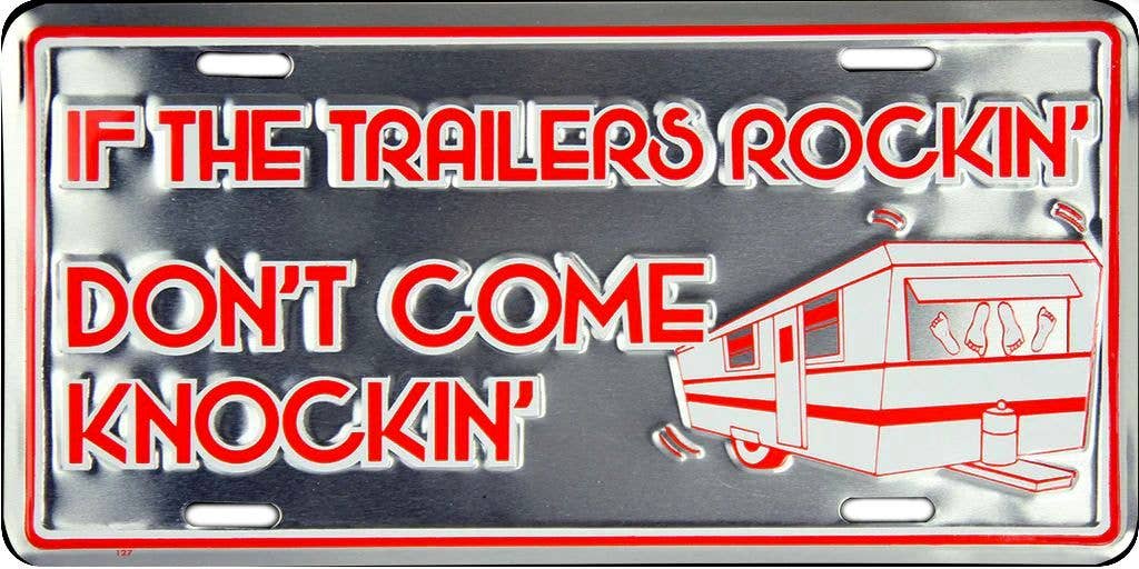 Don't Come Knockin - License Plate