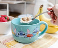 Lilo and Stitch Ceramic Soup Mug with Vented Lid