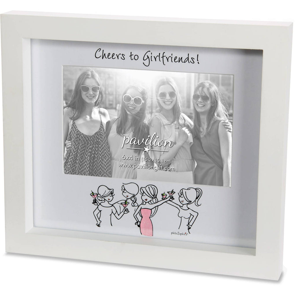 Cheers To Girlfriends Frame