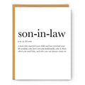 Footnotes - Son-in-Law Definition - Everyday Card