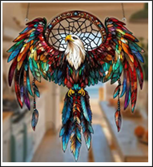 Eagle Acrylic Suncatcher