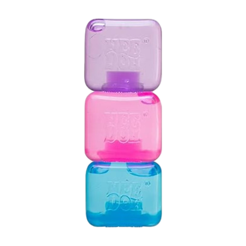 Nice Blue Cube Squishy Sensory Stress Relief Fidget Toy