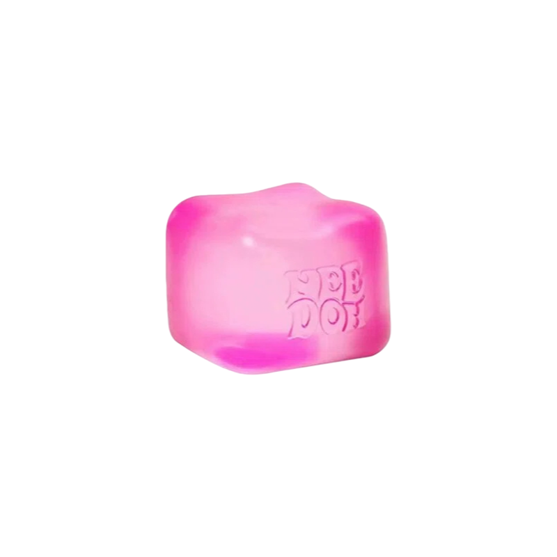 Nice Blue Cube Squishy Sensory Stress Relief Fidget Toy