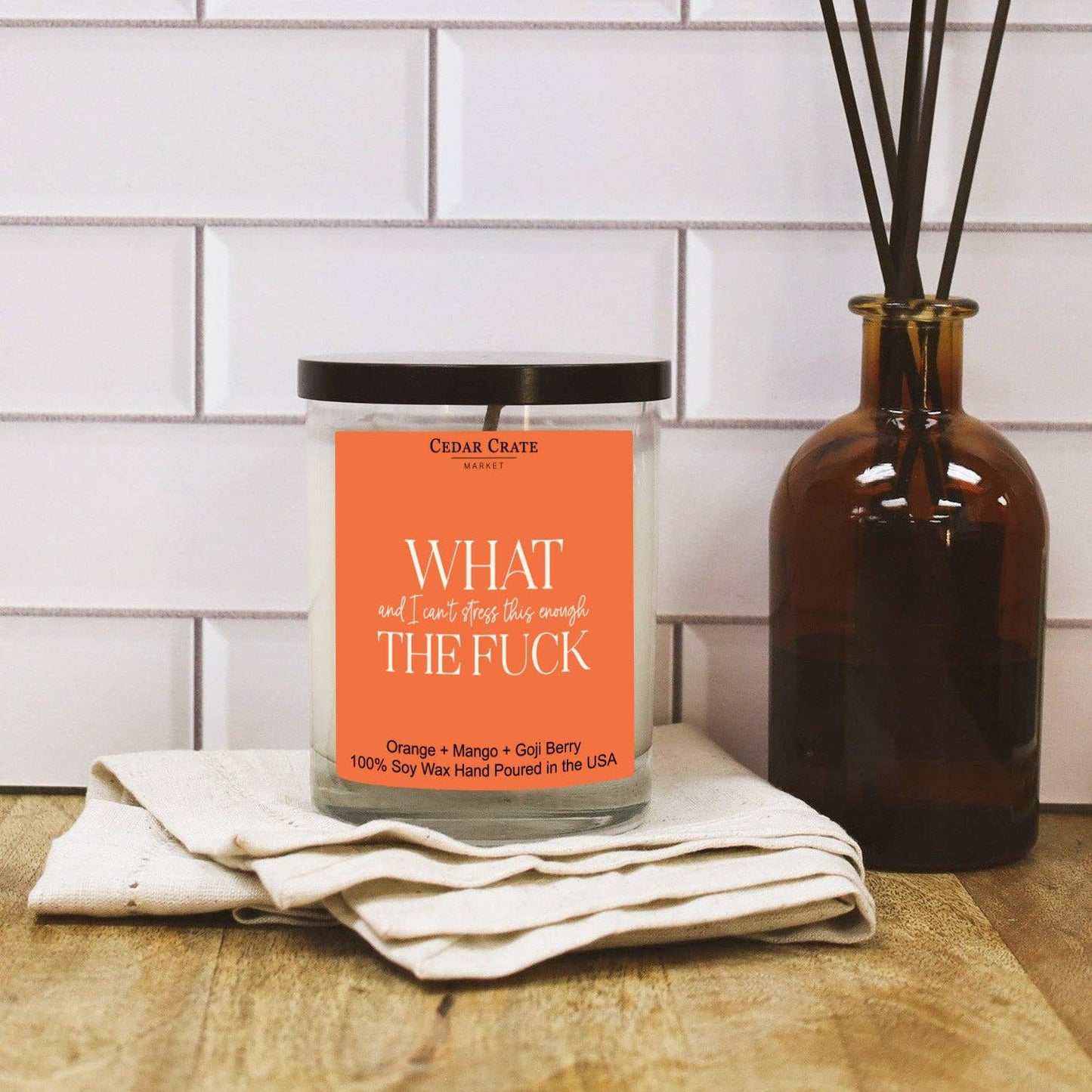 What (And I Can't Stress This Enough) The Fuck Color Candle