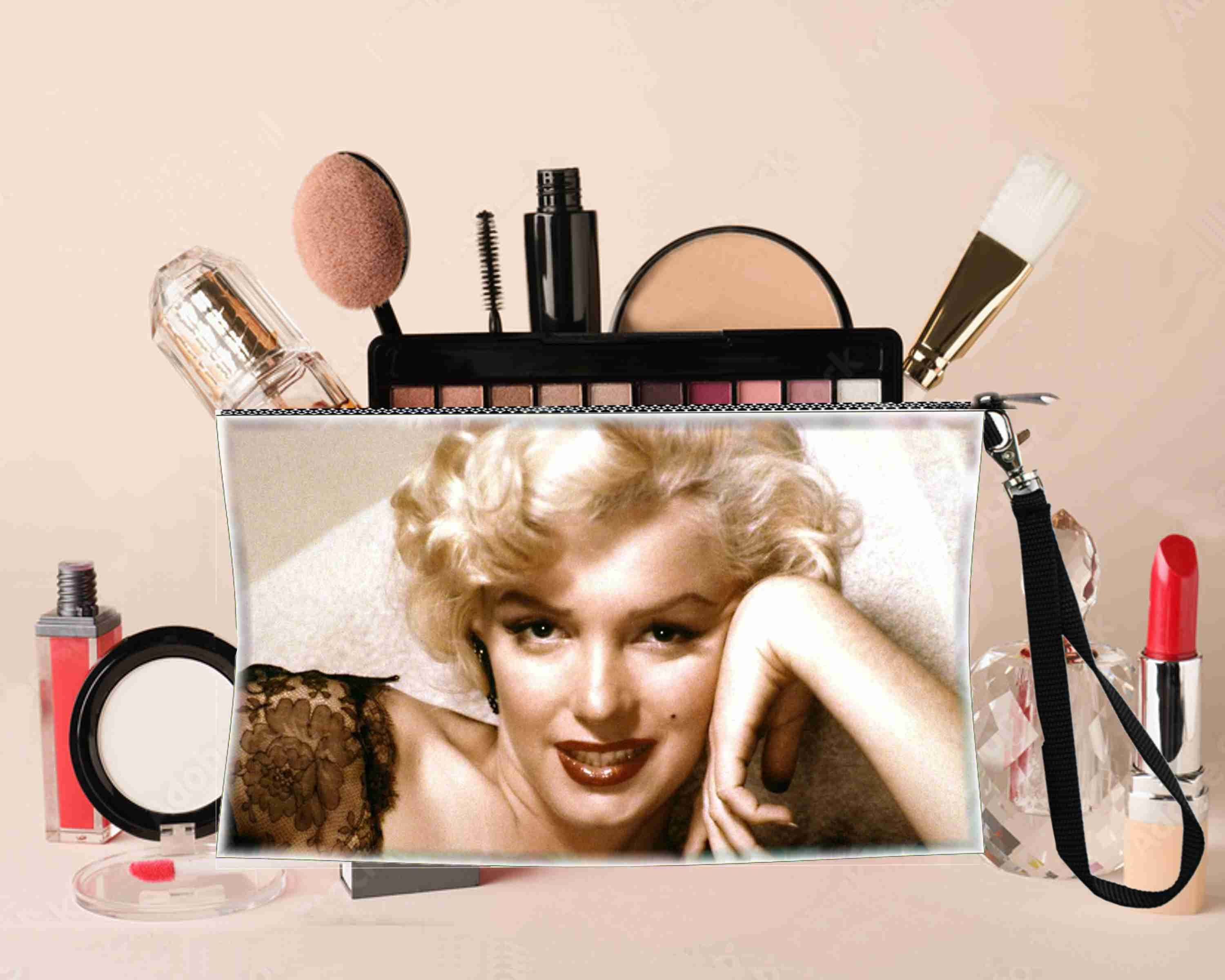 Marilyn Monroe  Cosmetic makeup bag Pouch