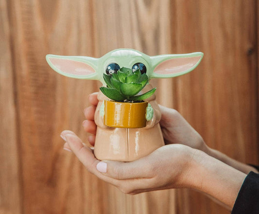 Star Wars Mandalorian The Child  Mini Ceramic Planter