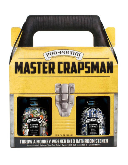 Master Crapsman Gift Set 2 pack 2 oz: Royal Flush + Trap-A-Crap