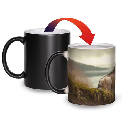 Wolf Color Changing Mug