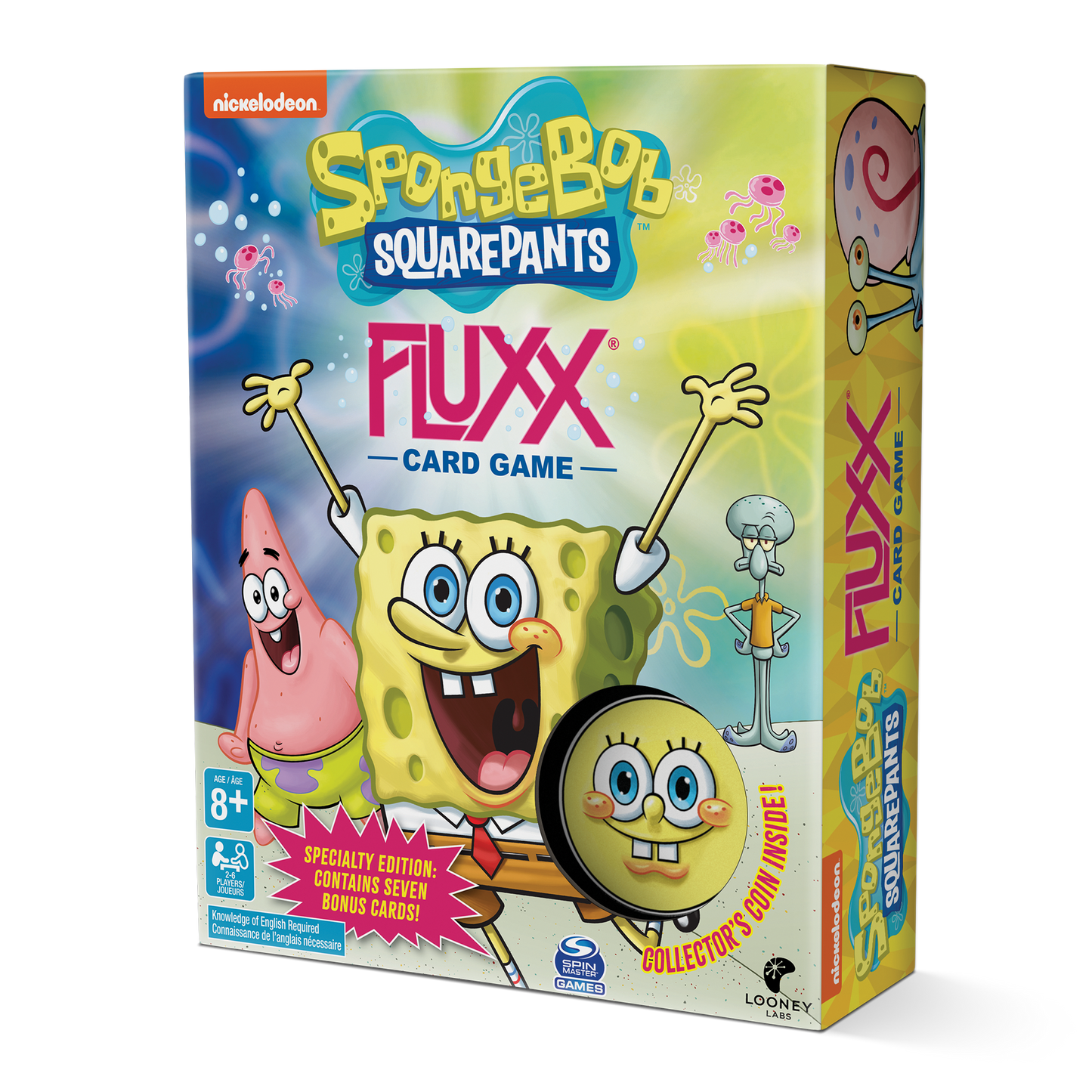 Spongebob Fluxx Card Game