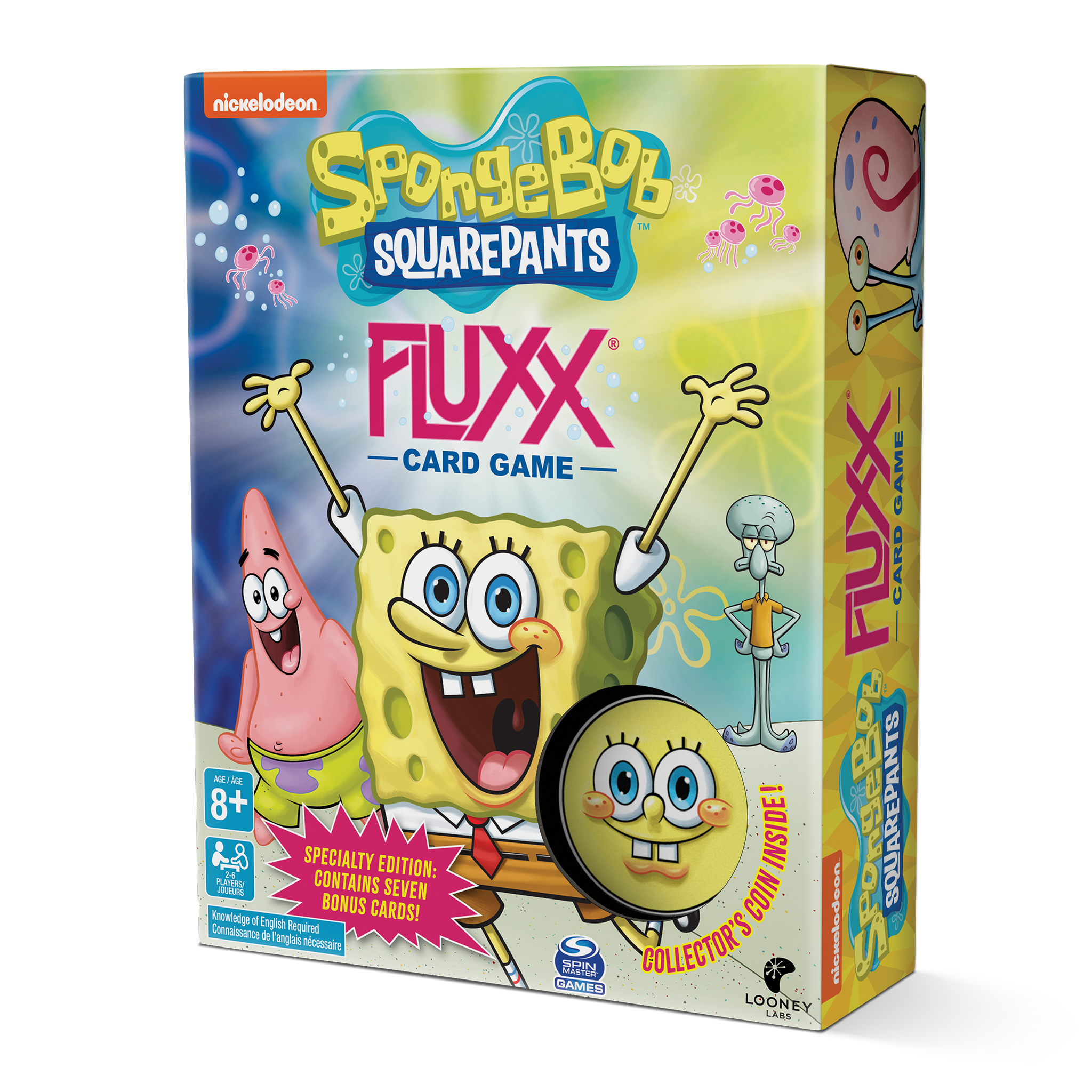 Spongebob Fluxx Card Game