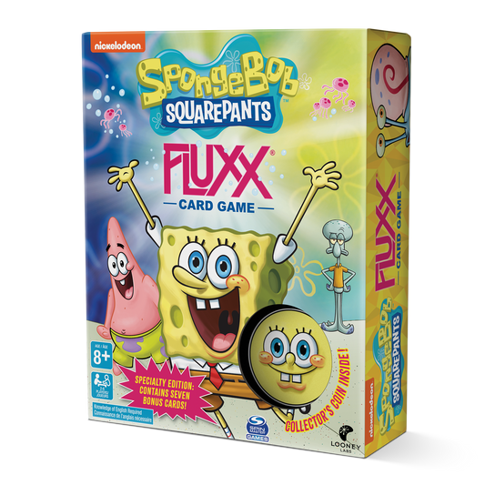 Spongebob Fluxx Card Game