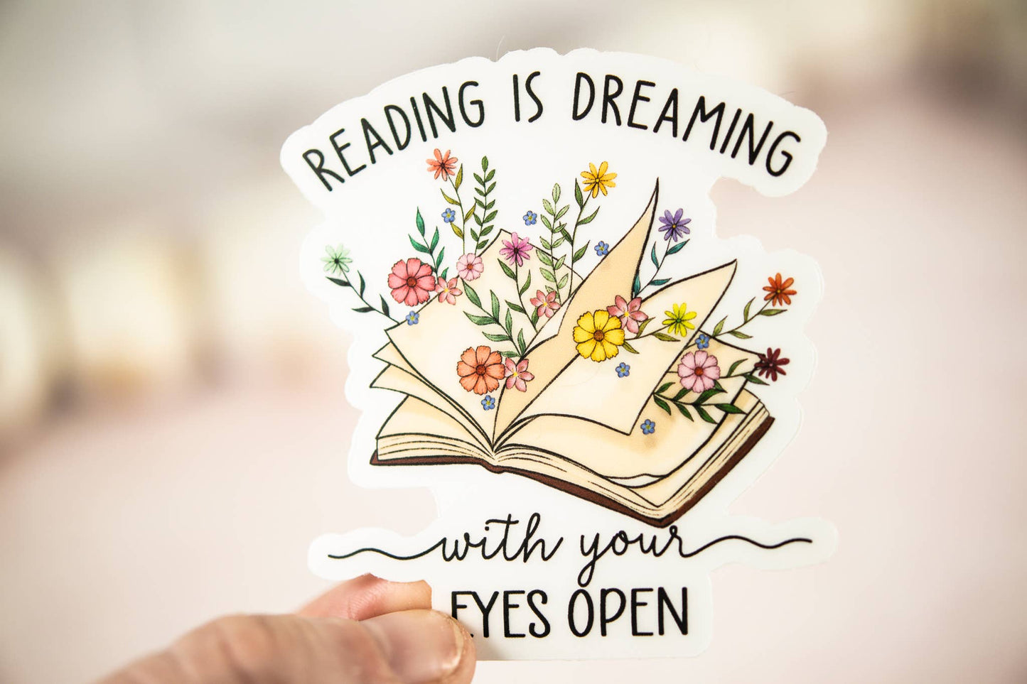 Reading Is Dreaming Sticker