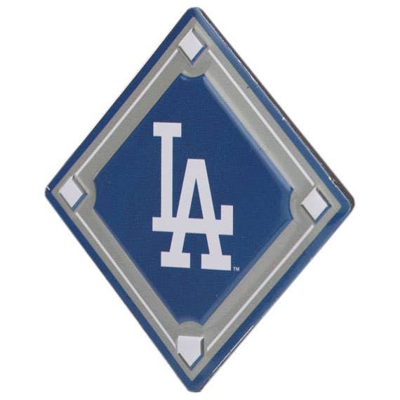 Los Angeles Dodgers Baseball Diamond Logo Magnet