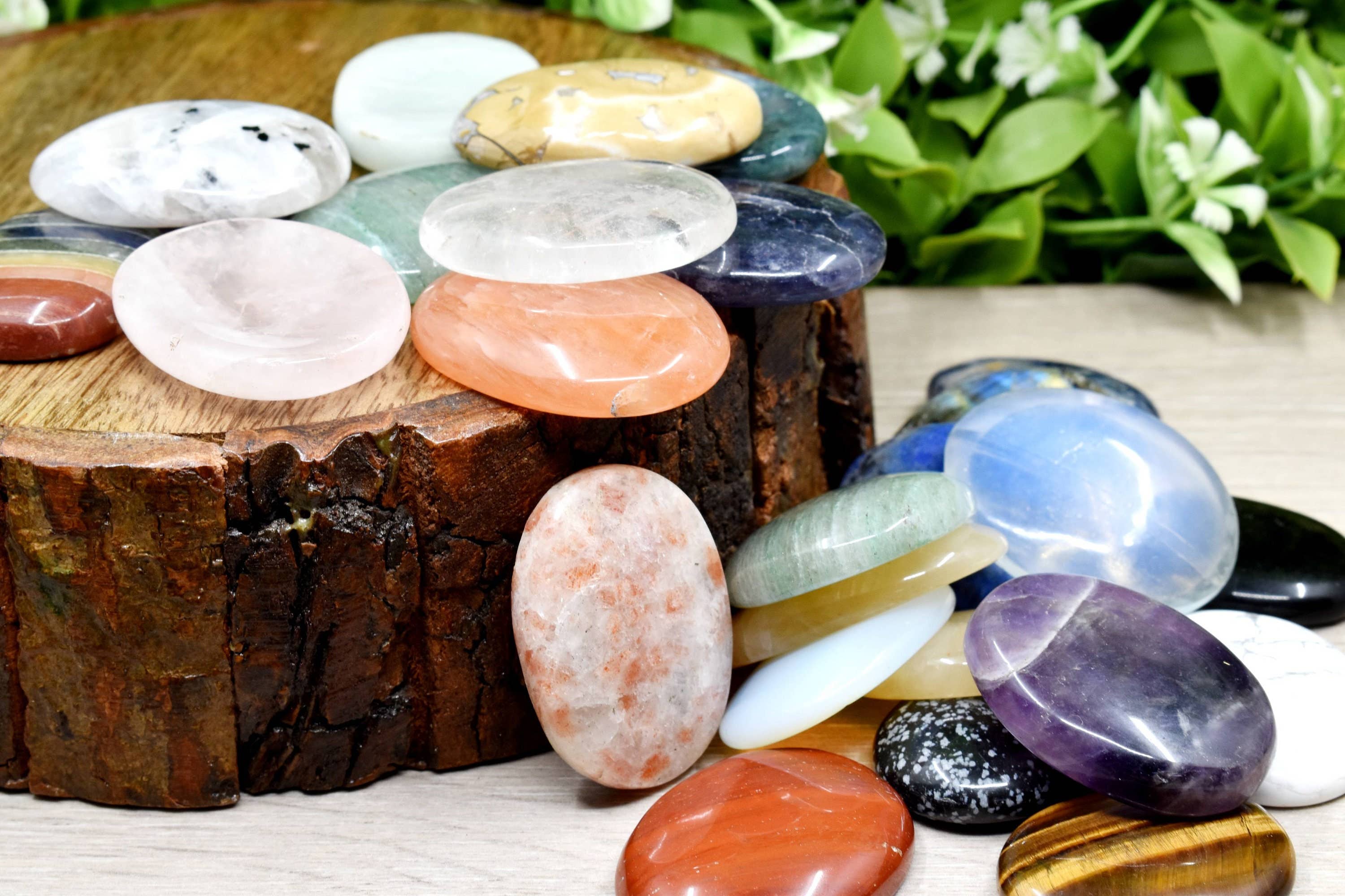 Gemstone Worry/Palm/Thumb Stones