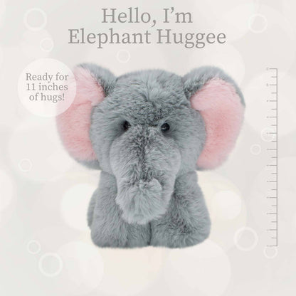 Grey Baby Elephant Plush Toy