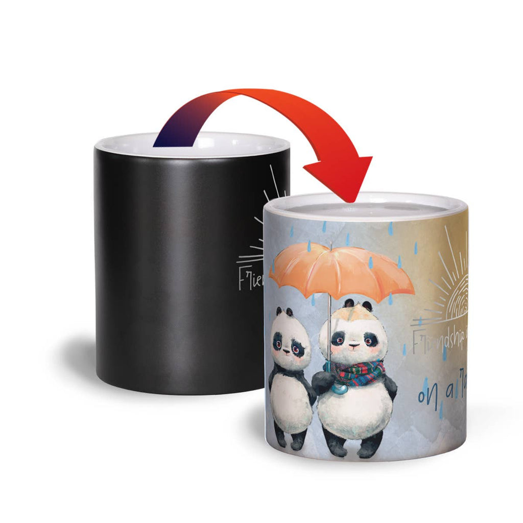 Panda Friends Color Changing Mug