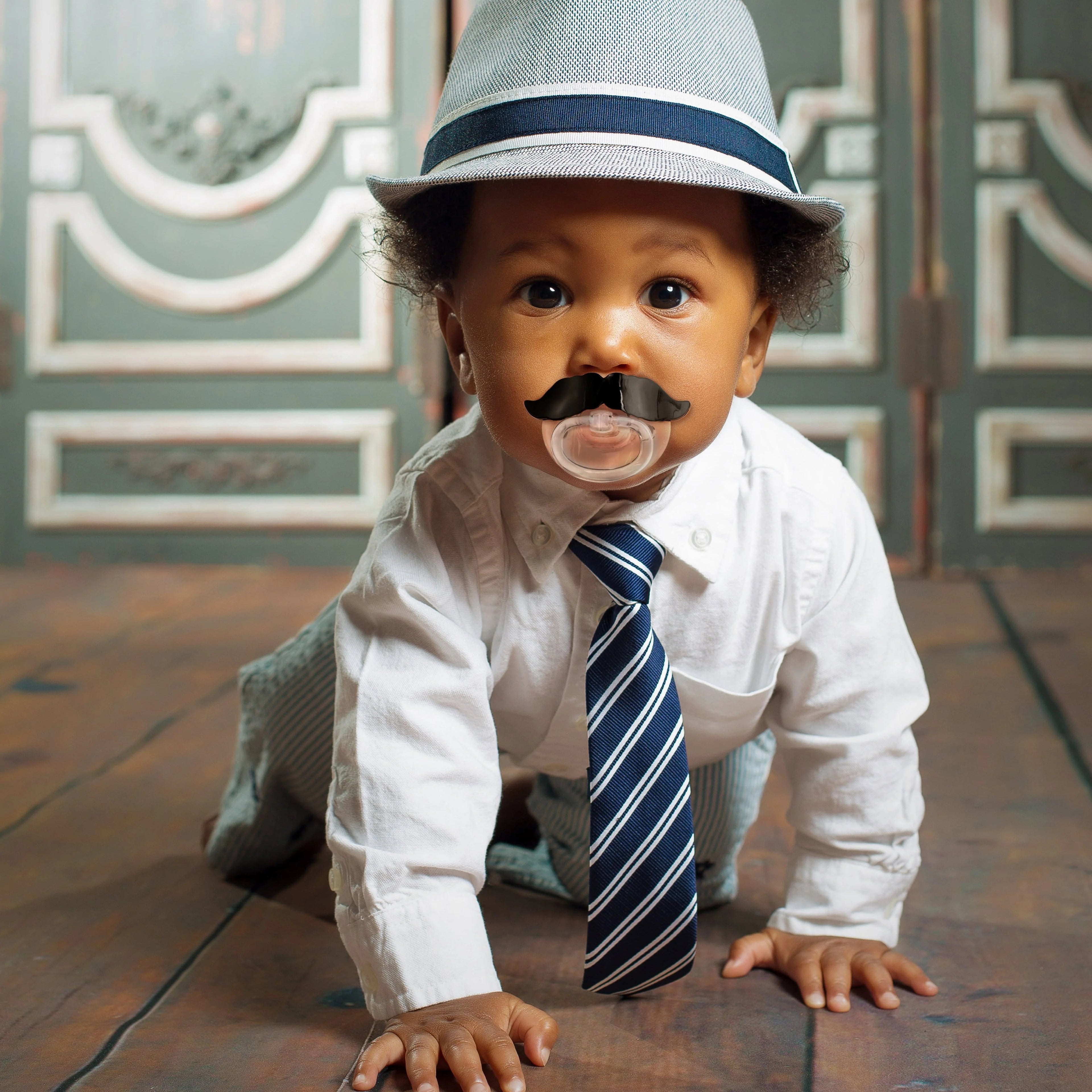 Chill, Baby Mustache Pacifier