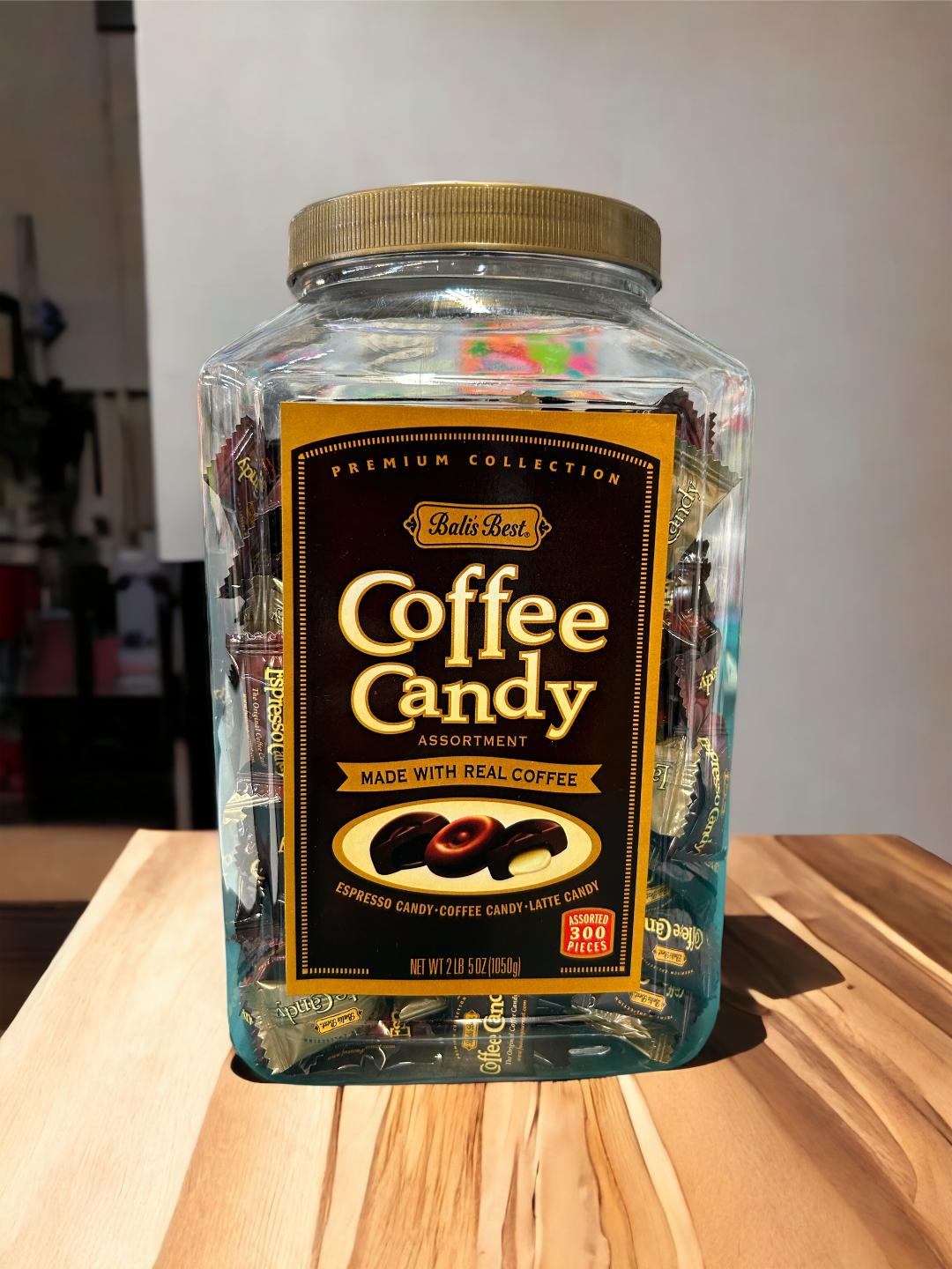 Bali's Best Coffee Candy Assortment 2.5lb Jar
