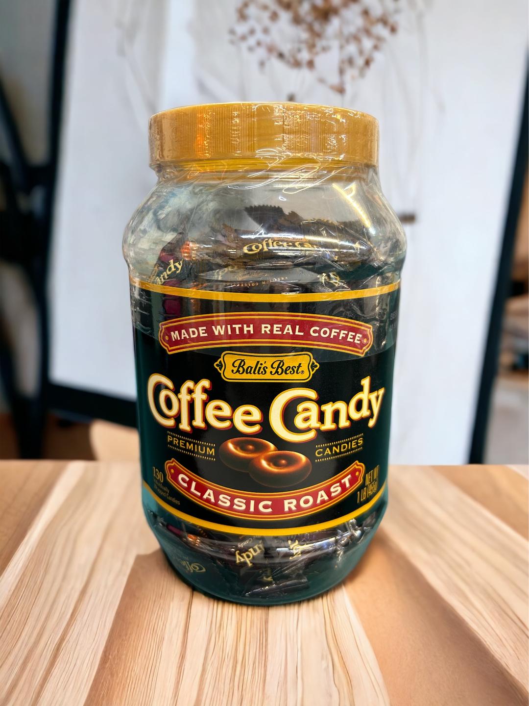 Bali's Best Coffee Candy 1lb Canister