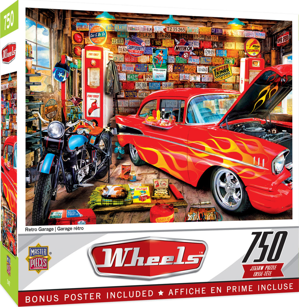 Retro Garage Puzzle