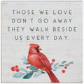 Those We Love Don't Go Away - Cardinal - Gift-A-Block