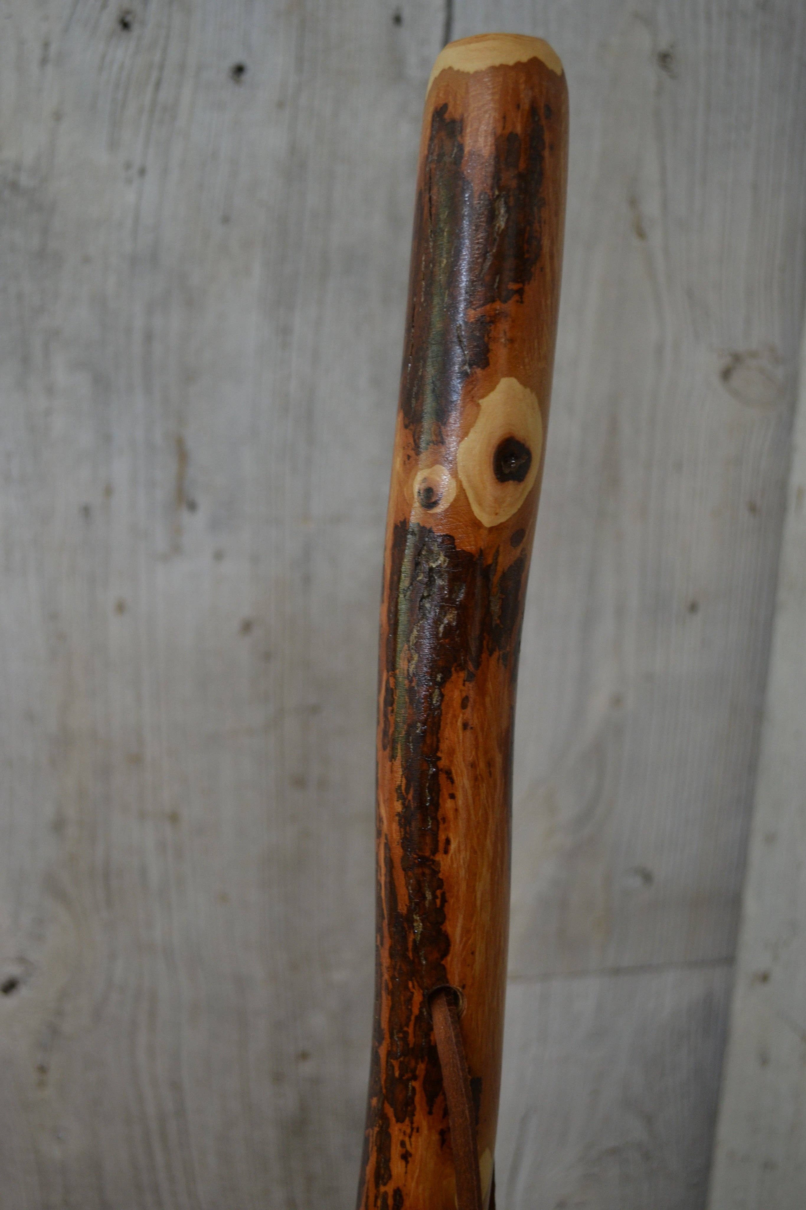 Hardwood Walking Stick/Staff 60"