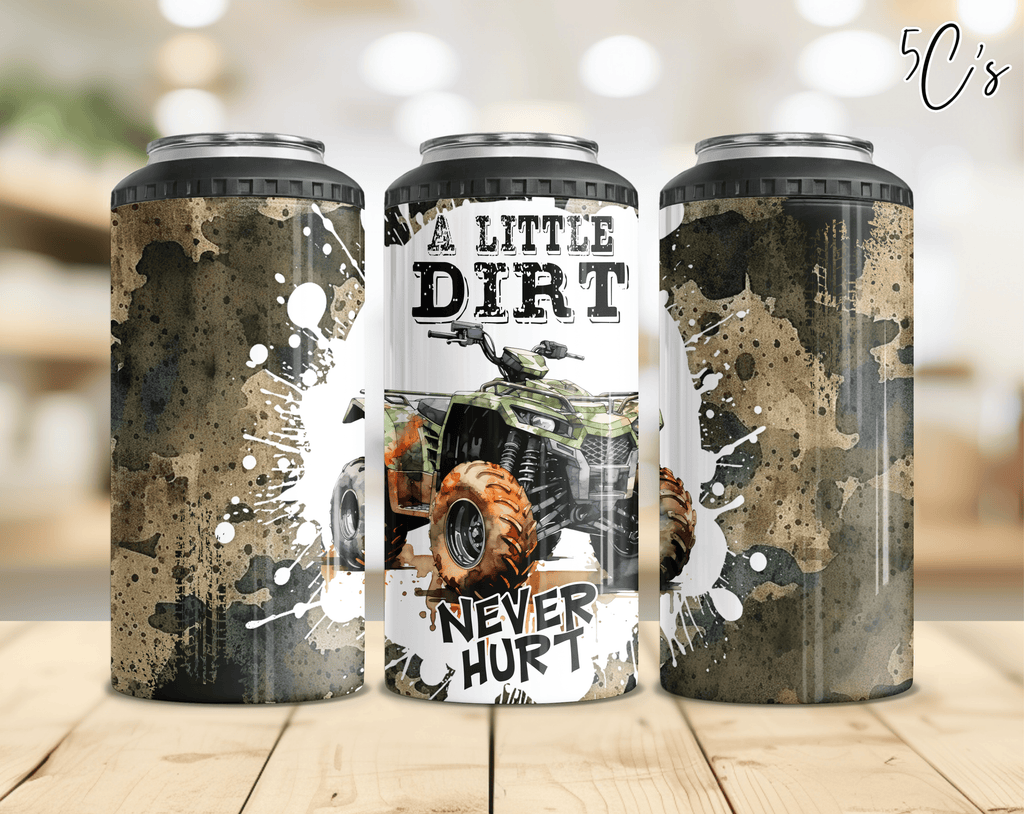 A Little Dirt Never Hurt Truck Can Cooler