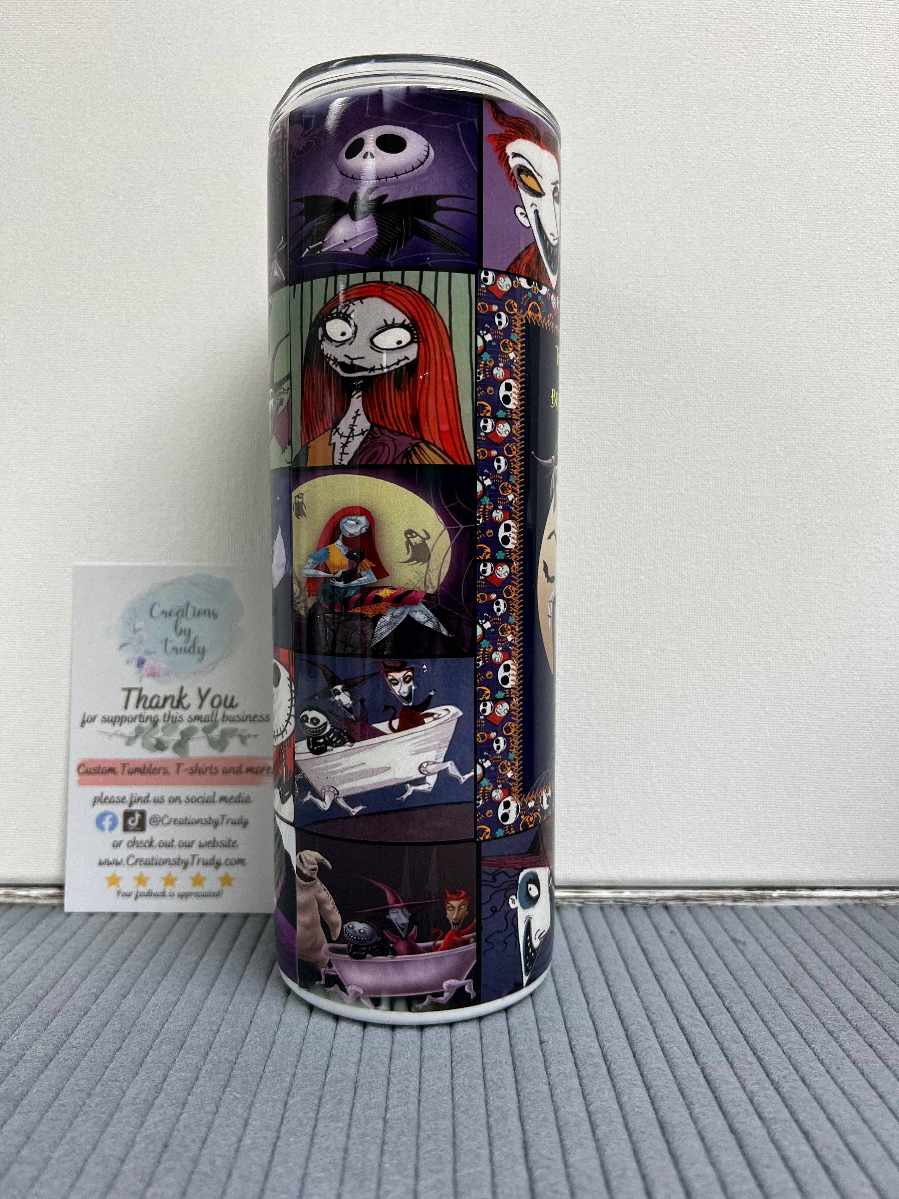 The Nightmare Before Christmas Movie Collage- 20oz Tumbler