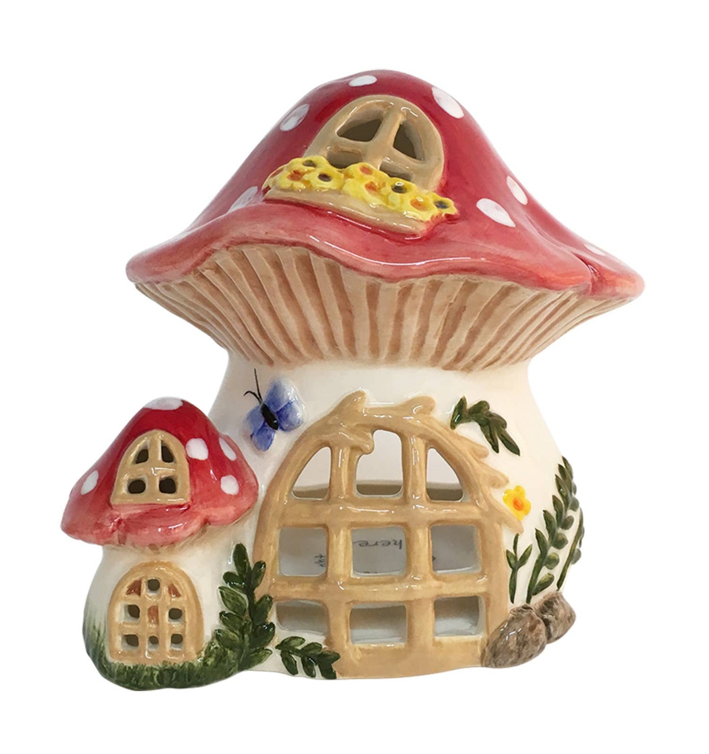 Nesting Mushroom Candle House