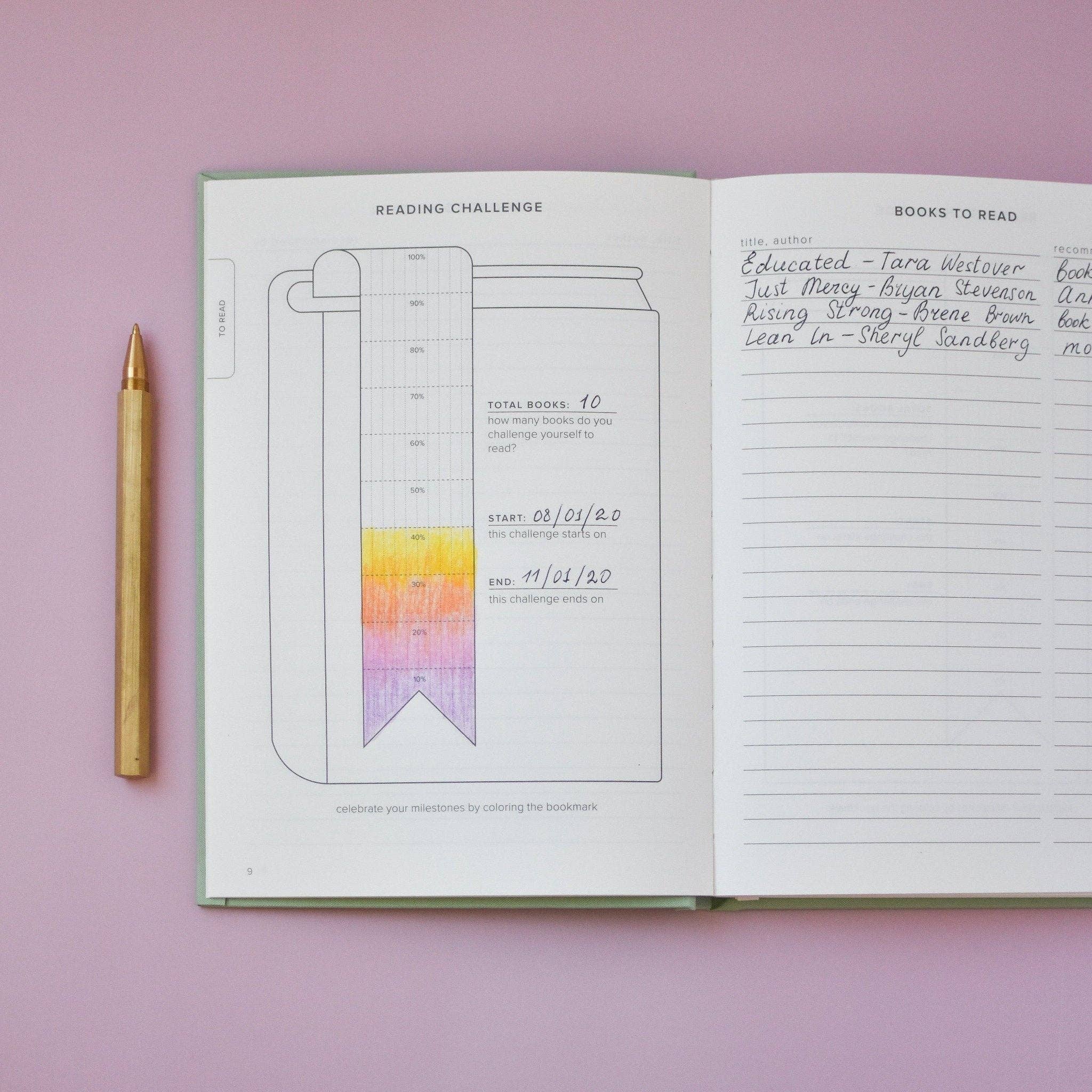 Reading Journal: Green