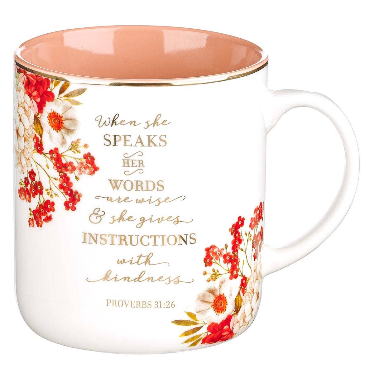 When She Speaks Prov. 31:26 Mug