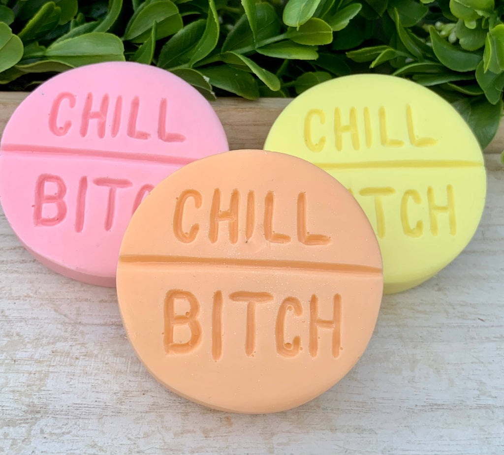 Chill B**ch Pink/Lemon Pill Soap