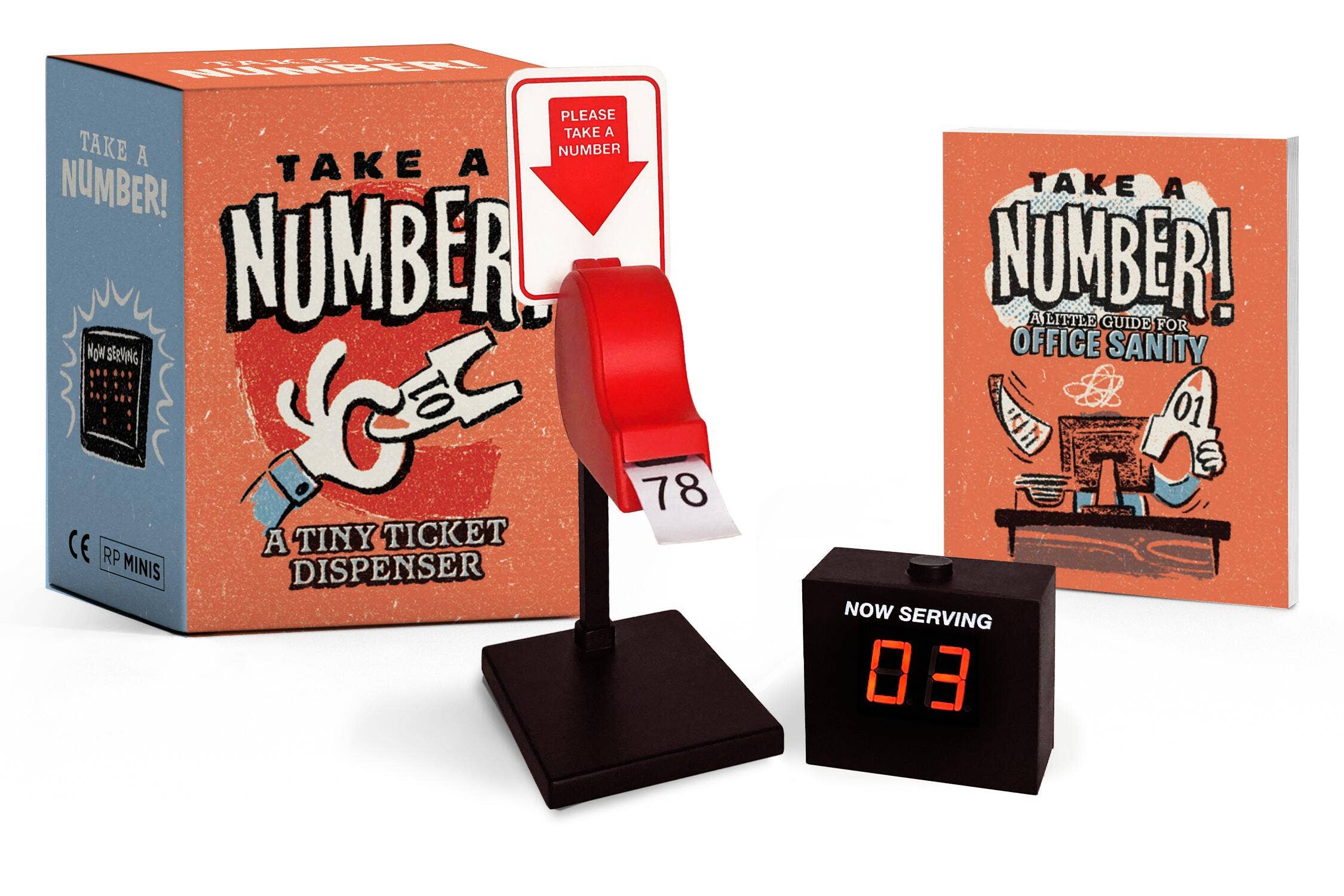 Take A Number! Ticket Dispenser