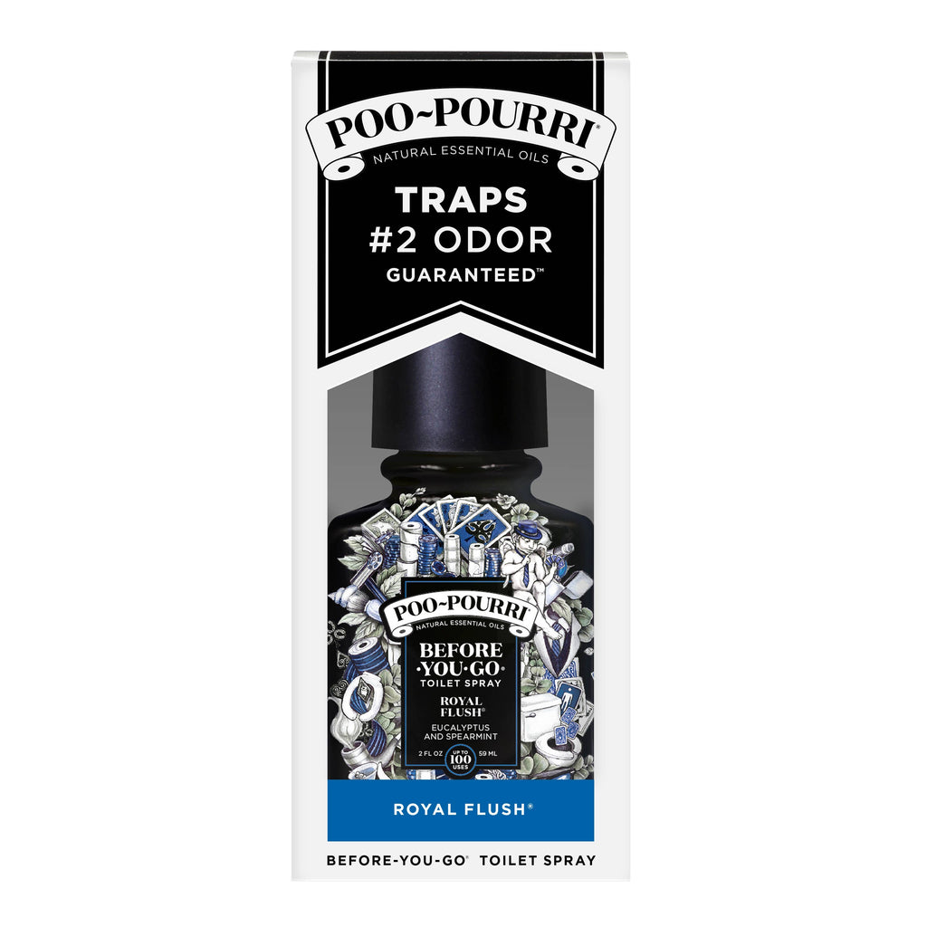 Royal Flush Toilet Spray 2oz: Eucalyptus + Spearmint