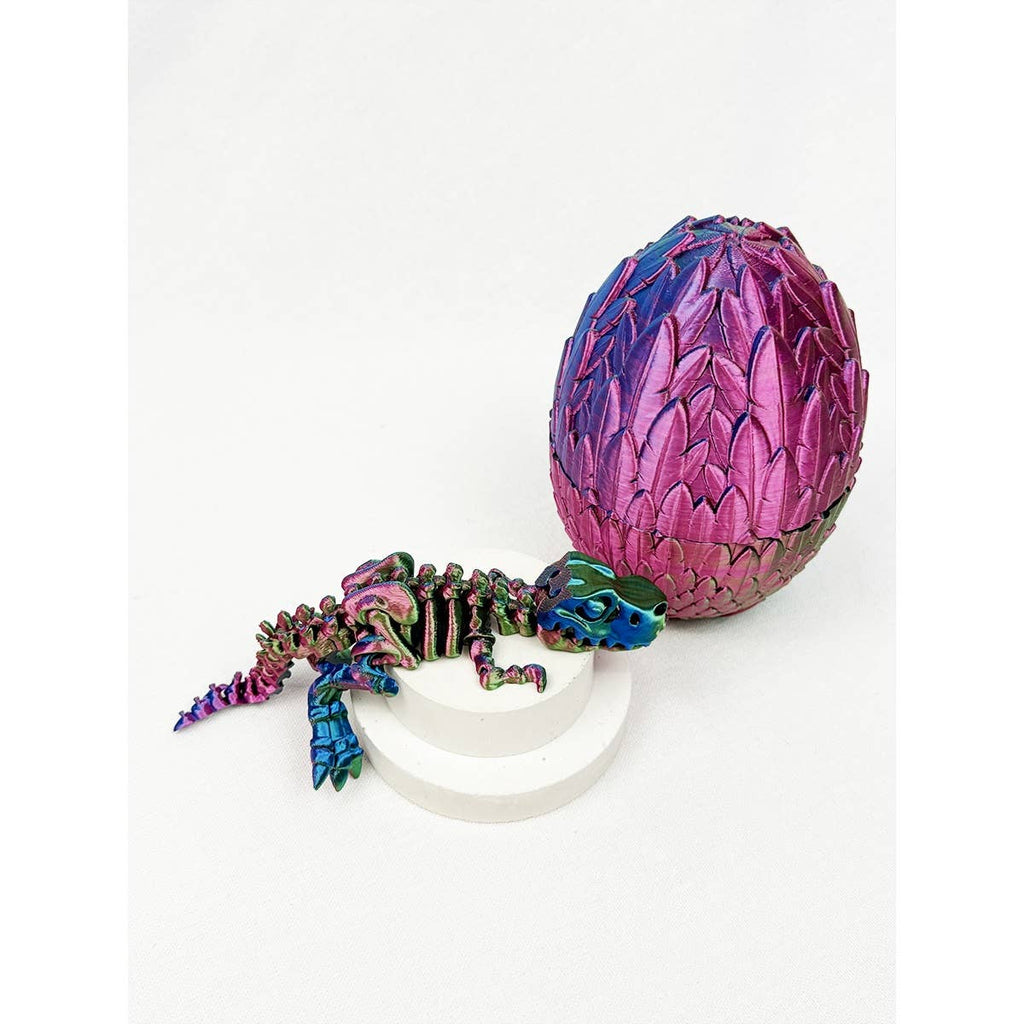 3D Printed Dinosaur in surprising Egg Set