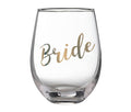 Bride Stemless Wine Glass