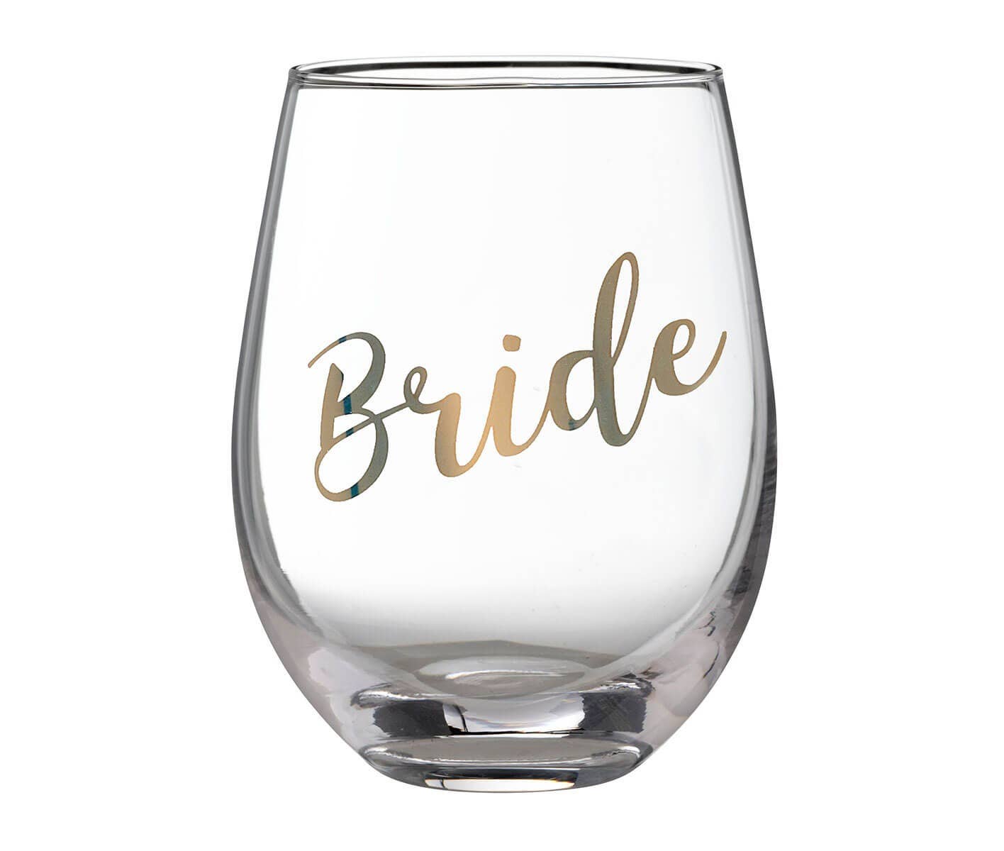 Bride Stemless Wine Glass