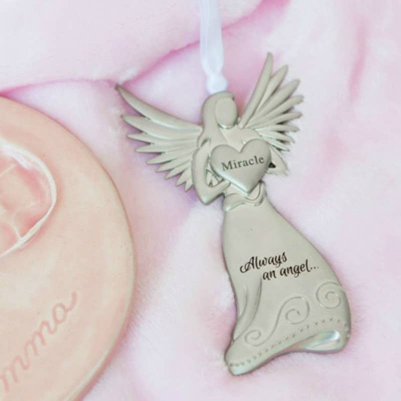 Baby Girl Gift Keepsake Angel Ornament