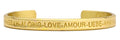 Golden Love Small Sergio Lub Bracelet