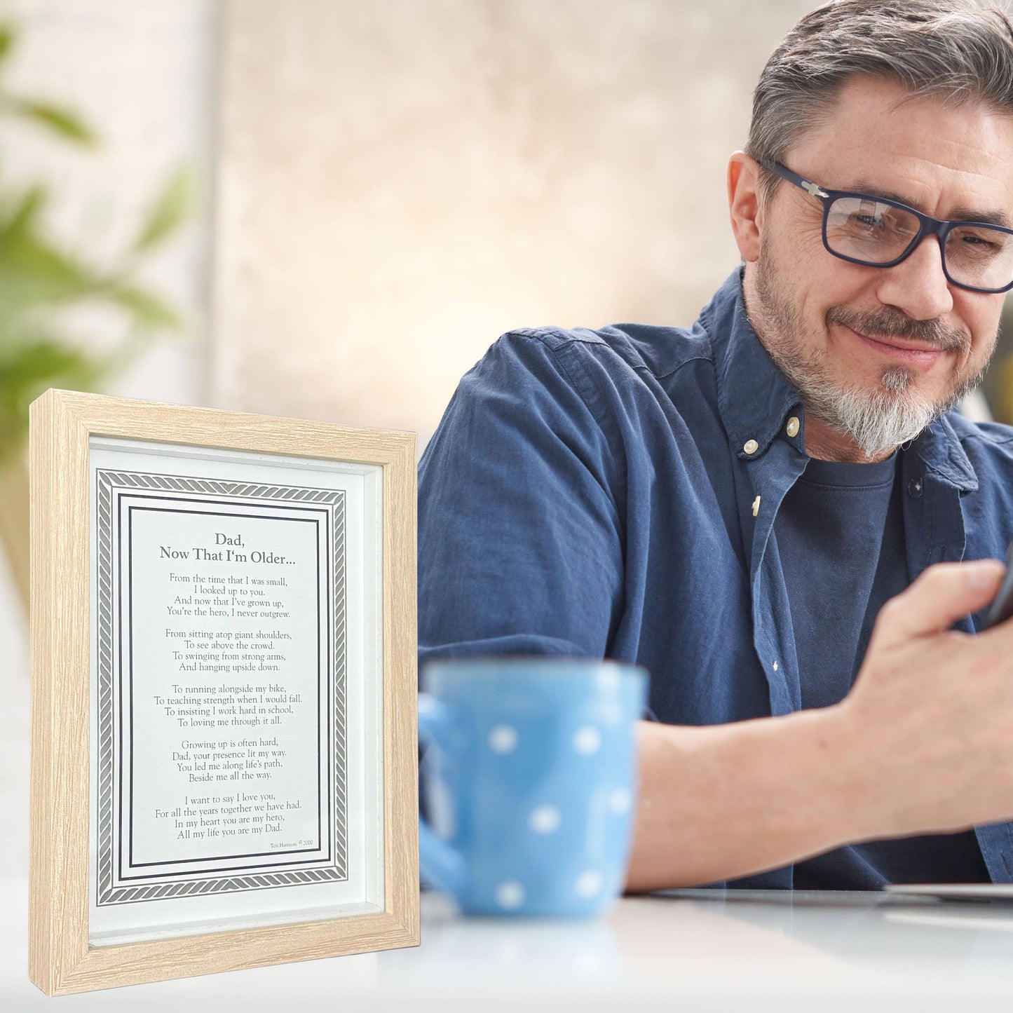 Dad Now That I'm Older Framed Print