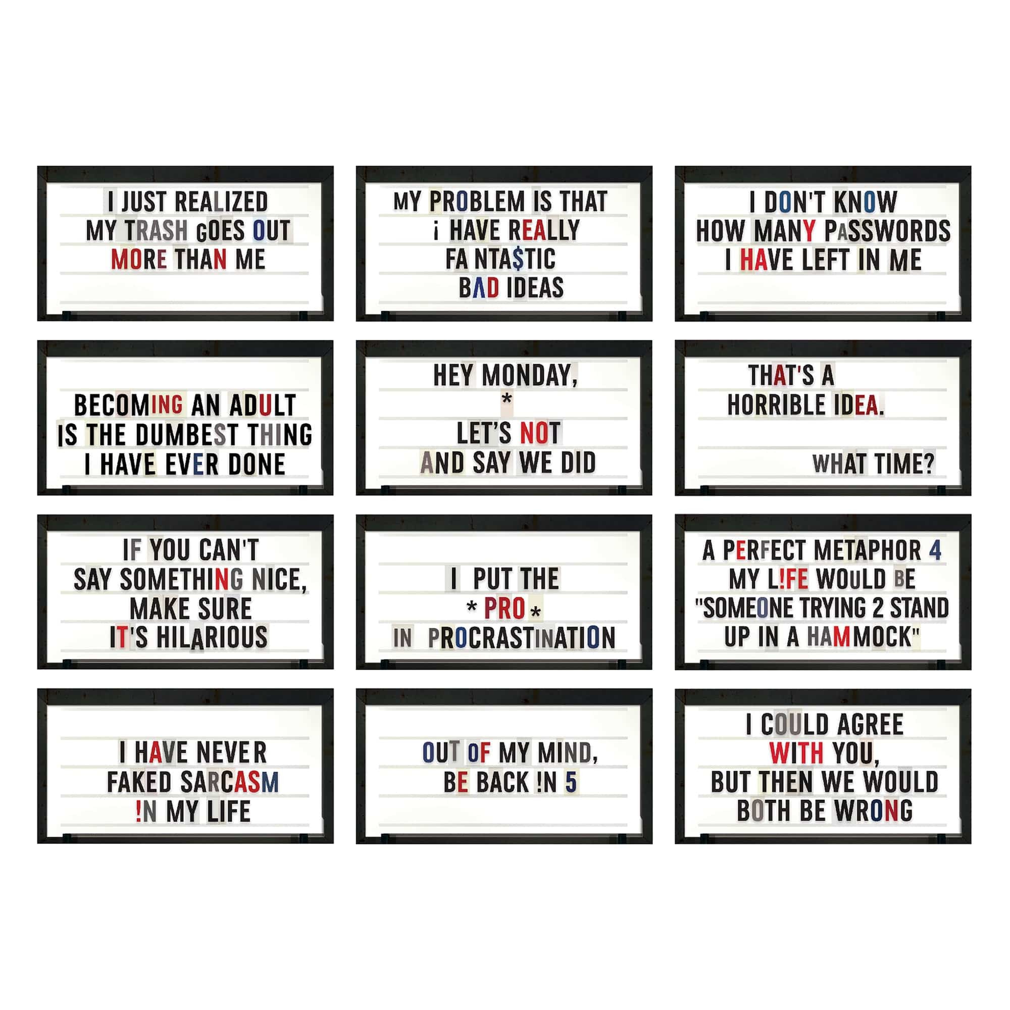 Daily Marquee Flip Book
