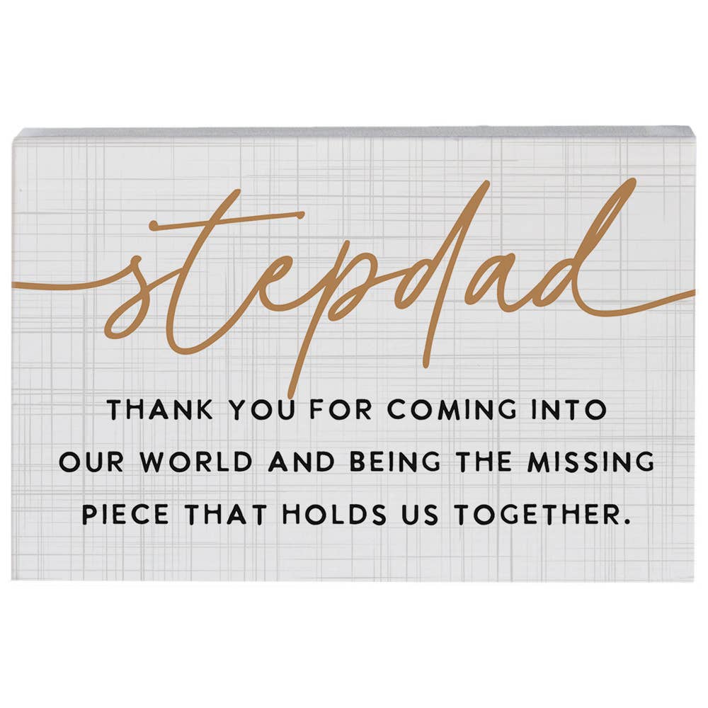 Stepdad Thank You..Sign