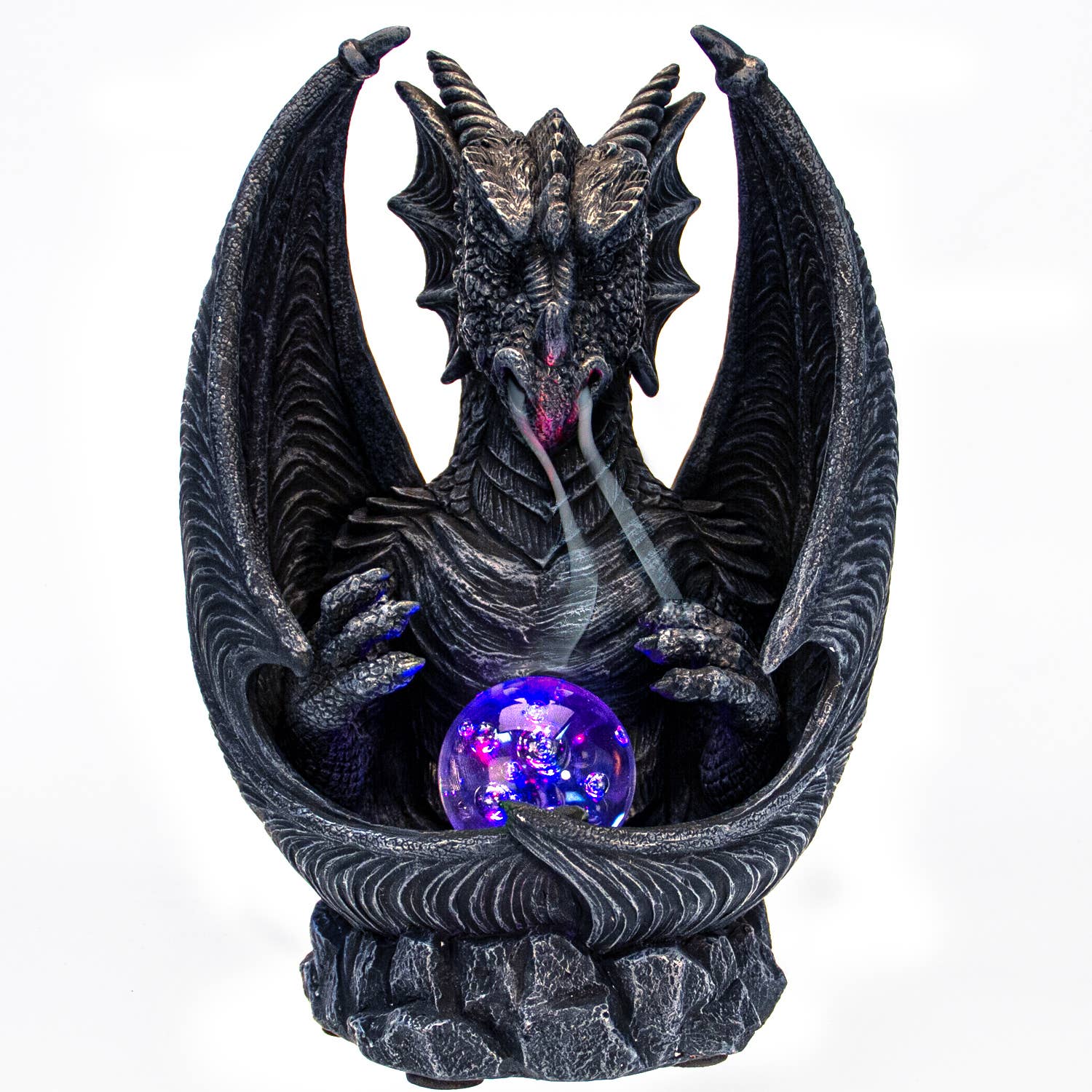 Dragon Backflow Incense Burner with LED
