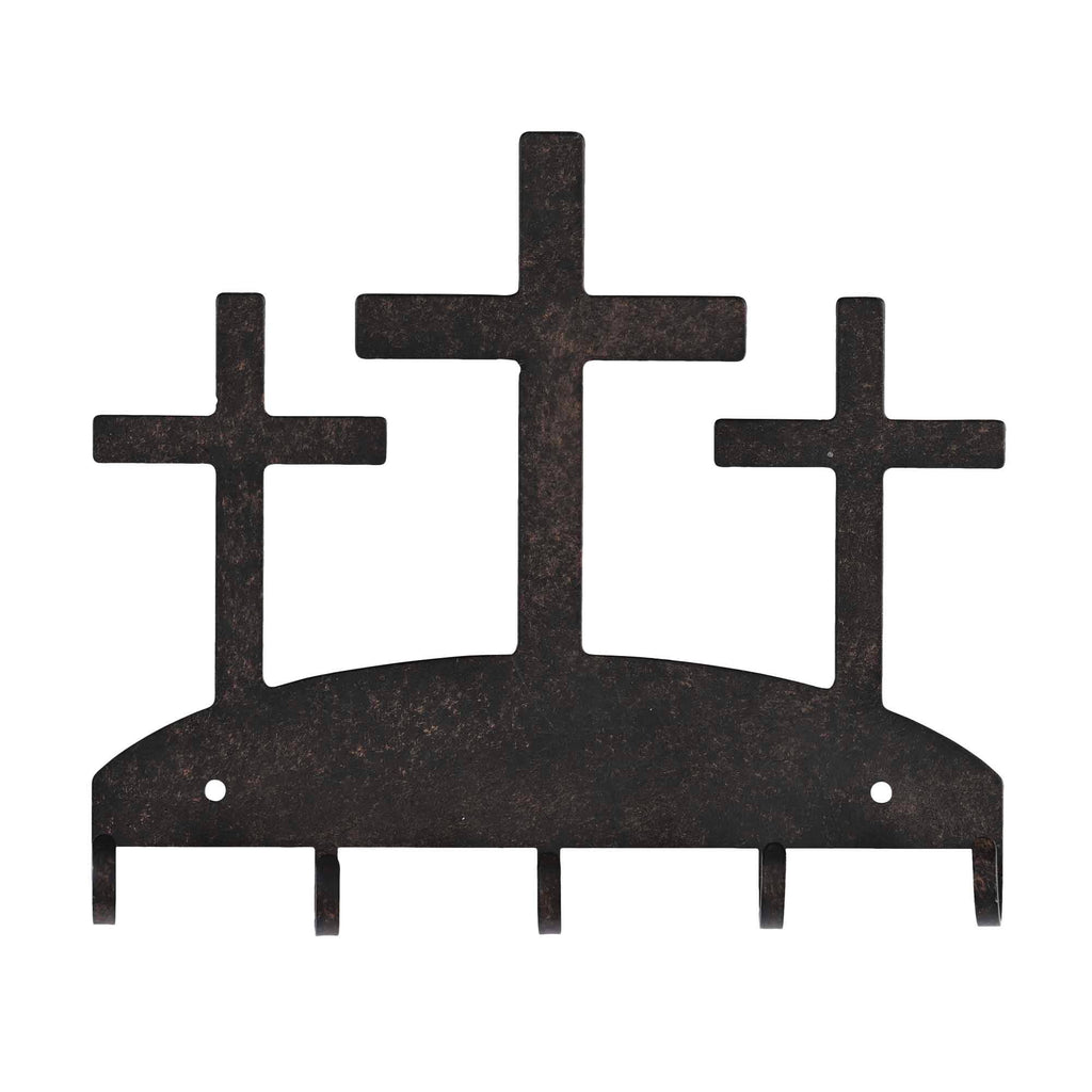 Calvary Cross Keyring Hook