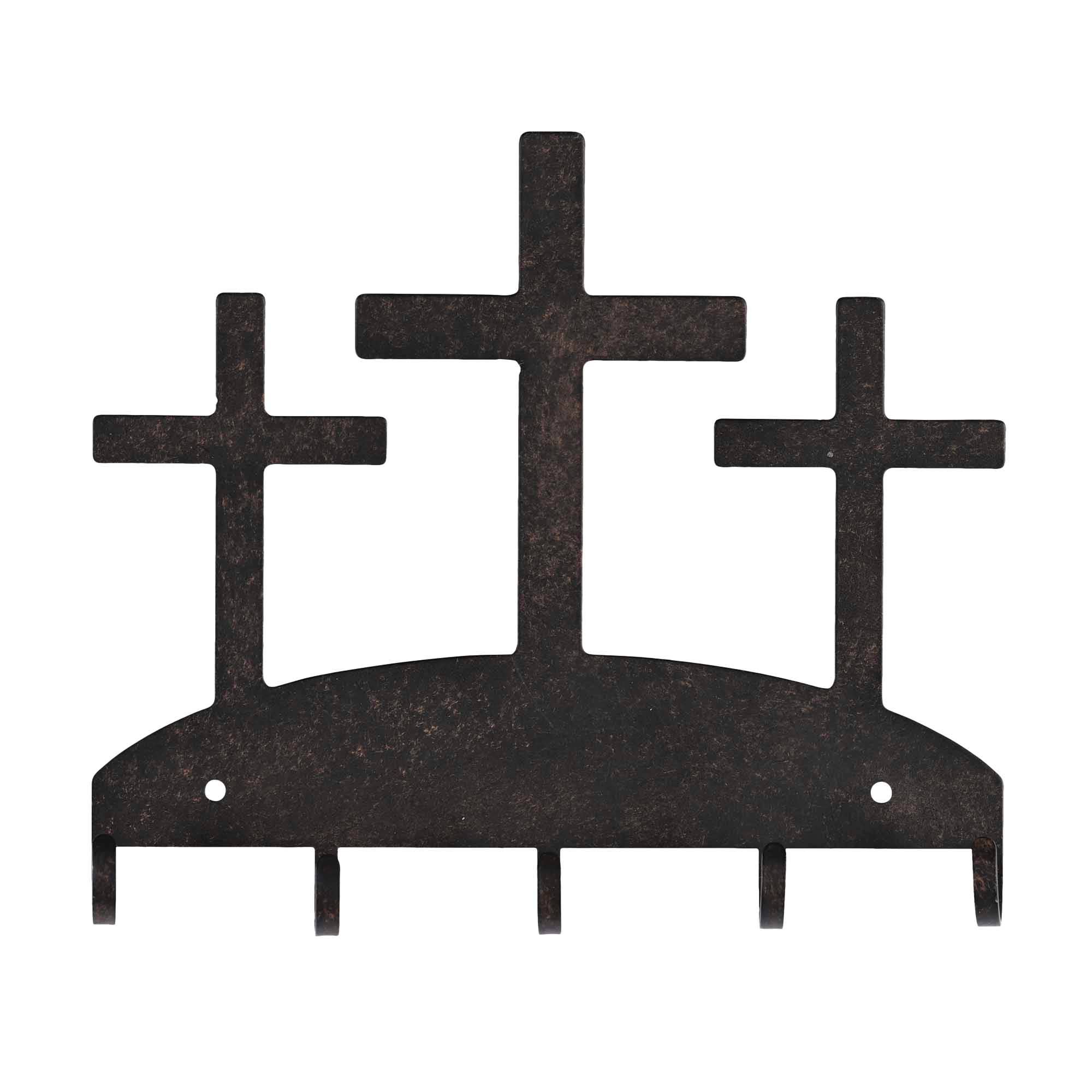 Calvary Cross Keyring Hook