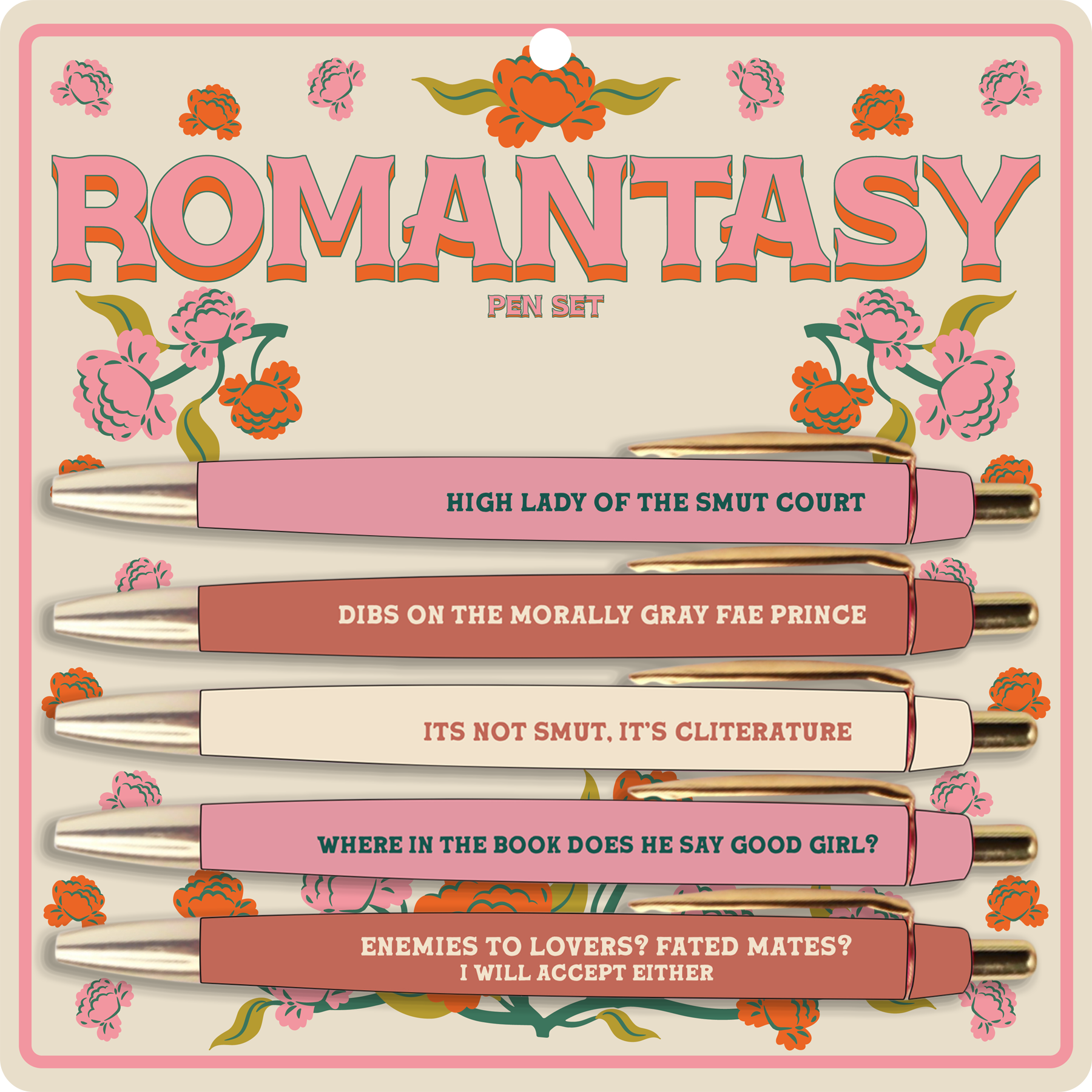 Romantasy Pen Set