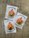 Dumpster Fire Miniature
