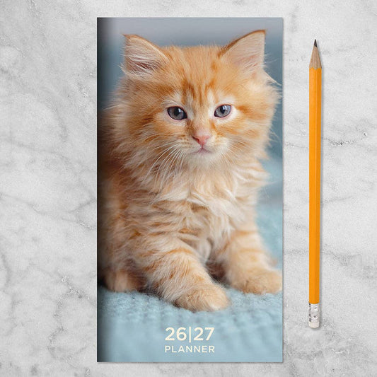 2026-2027 Kitten Small Monthly Pocket Planner